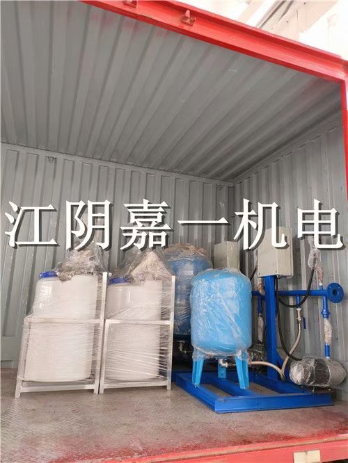 上海客户预定的定压补水装置及全自动加药装置发货啦！
