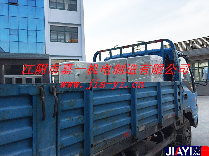 发往杭州的5套水箱水处理器发货